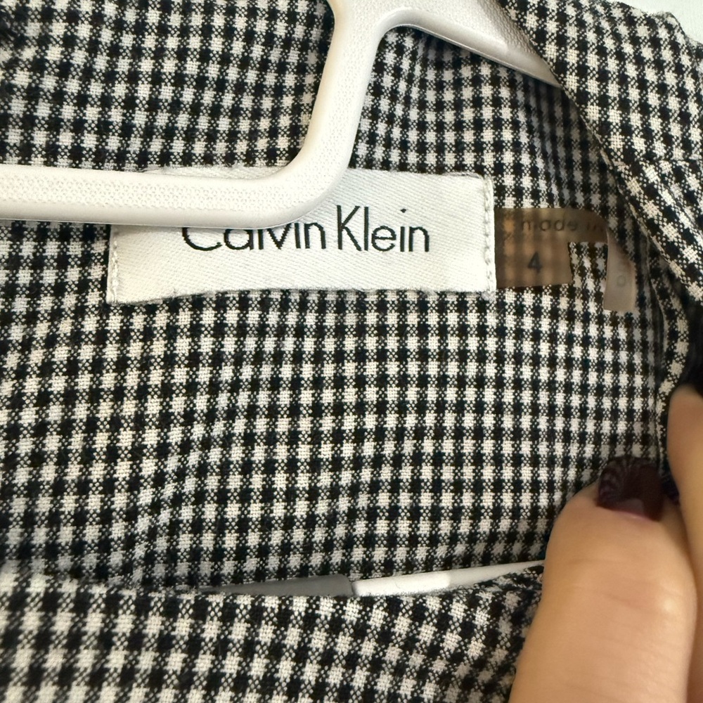 Calvin Klein - Black and White-  Dress - Size 4 - Picture 2 of 6